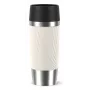 EMSA TRAVEL MUG Classic Twist (crema/acero inoxidable, 0,36 litros)