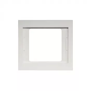 Berker K.1 marco embellecedor de 1 elemento blanco polar vertical