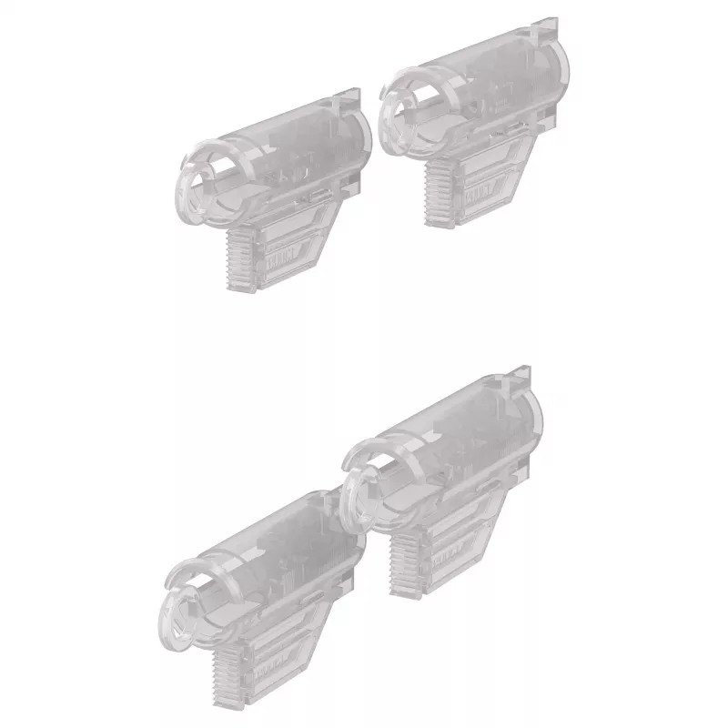 ABB 2CPX031434R9999 Set de montaje en pared hueca para carcasa UK600, 3 filas, 36 unidades de módulo, blanco (RAL 9010)