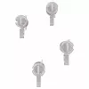 ABB 2CPX031434R9999 Set de montaje en pared hueca para carcasa UK600, 3 filas, 36 unidades de módulo, blanco (RAL 9010)