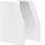 Hager L22359010 par de tapas finales para canaleta RK 150x110 mm, blanco puro
