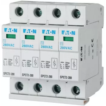 EATON SPCT2-280/4 Dispositivo de protección contra sobretensiones tipo 2 4 polos 20/40kA 1,4kV