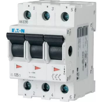 EATON IS-40/3 Interruptor seccionador modular 40A 3 polos 3M 415V AC