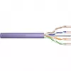 DIGITUS Cat.6 U/UTP cable de instalación B2ca, AWG23/1, LSOH, 500m, lila, rollo