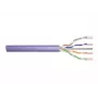 DIGITUS Cat.6 U/UTP cable de instalación B2ca, AWG23/1, LSOH, 500m, lila, rollo