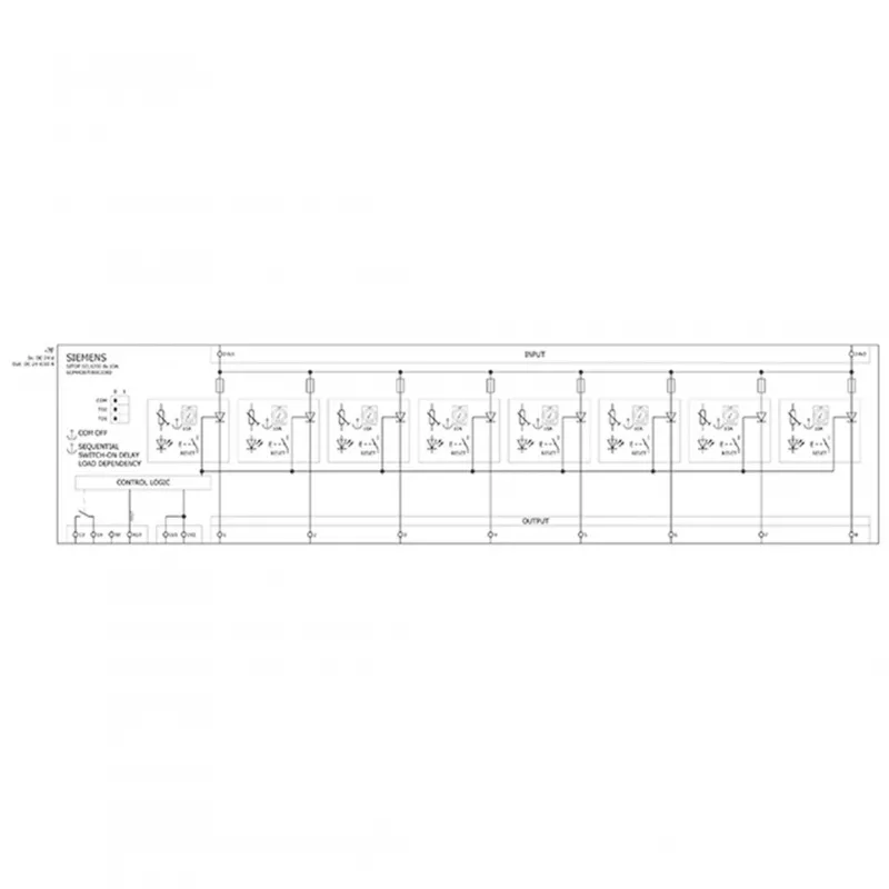 Siemens SITOP SEL1400 módulo selectivo DC 24 V/8 x 2,1 A (6EP4438-7EB00-3DX0)