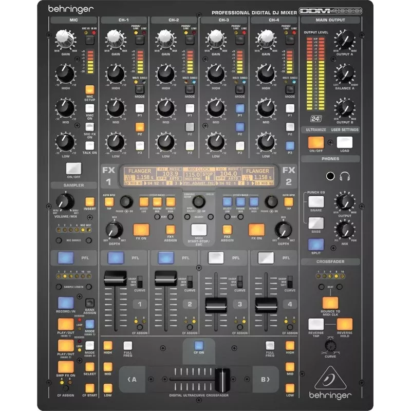 Behringer DDM4000 Mezclador DJ digital 5 canales