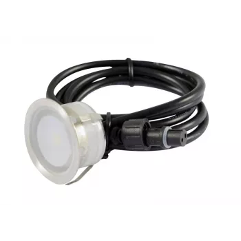 SYNERGY21 ARGOS Foco LED empotrable en suelo redondo minimax IP67 Blanco cálido V2