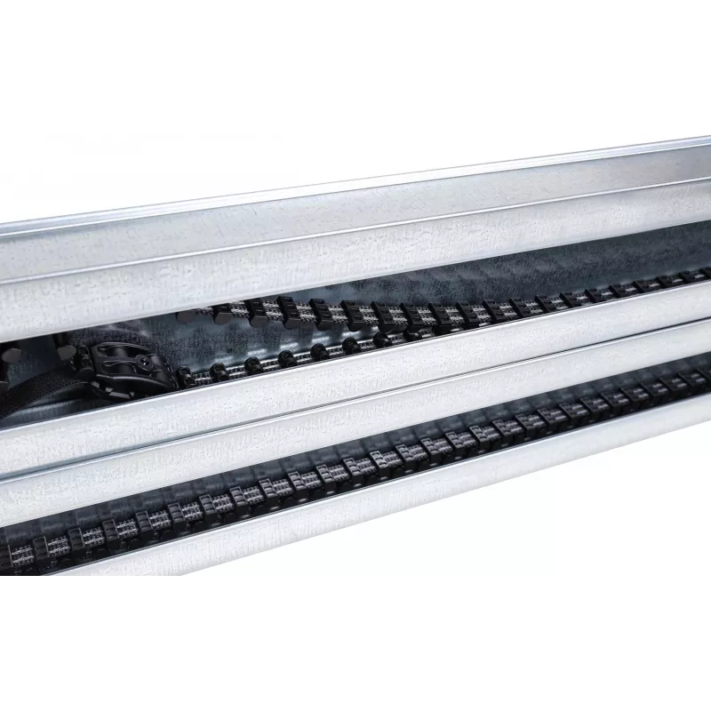Hormann FS-2 Carril de correa dentada corto de dos piezas para accionamientos Promatic/Supramatic