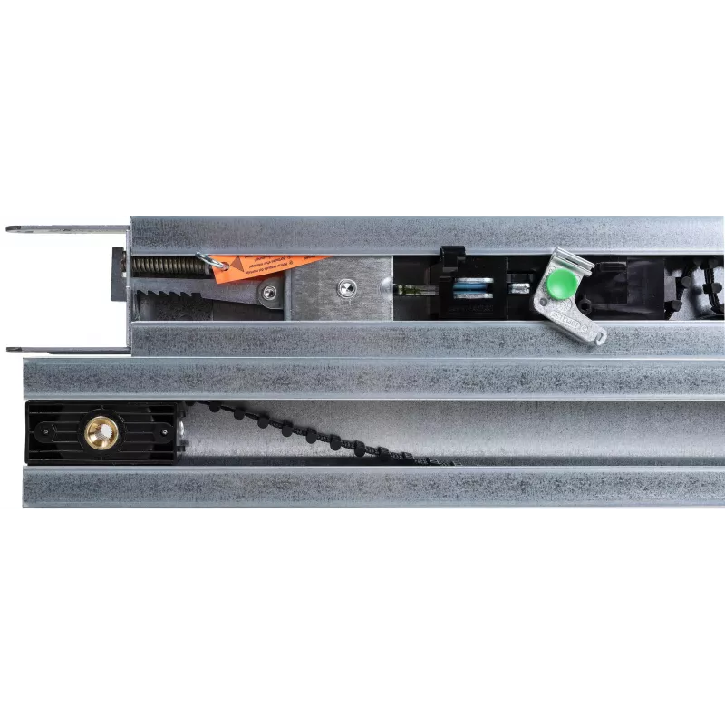 Hormann FS-2 Carril de correa dentada corto de dos piezas para accionamientos Promatic/Supramatic