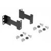 Delock set de montaje adaptador de extensión de profundidad para rack de servidor para ampliar la profundidad de instalación hasta 10 cm 1U negro