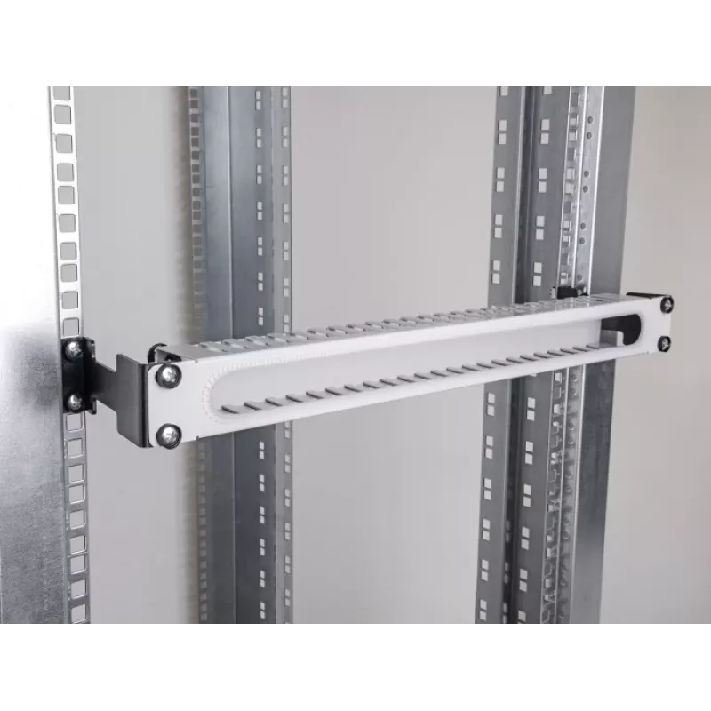 Delock set de montaje adaptador de extensión de profundidad para rack de servidor para ampliar la profundidad de instalación hasta 10 cm 1U negro