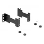 Delock set de montaje adaptador de extensión de profundidad para rack de servidor para ampliar la profundidad de instalación hasta 10 cm 1U negro