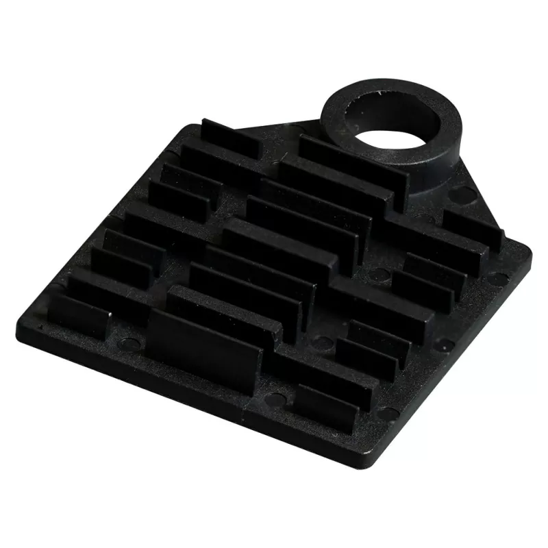 EFB-Elektronik soporte de empalmes para 6x protectores de empalme termorretráctiles, negro