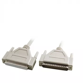 EFB Electronics cable de datos serie 1:1, 2x DSub 37, conector macho a conector hembra, 3,0 m, beige