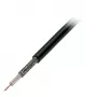 EFB Elektronik cable coaxial RG174 U, 50 Ohm, negro, 100m