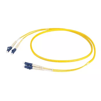 EFB Elektronik latiguillo dúplex LC-LC OS2 Flat Twin 3m amarillo