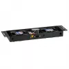 EFB-Elektronik BASIC Unidad de ventilador 2 uds., incl. termostato, RAL 9005 Plug & Play, para caja de pared IP55