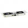 EFB-Elektronik BASIC Unidad de ventilador 2 uds., incl. termostato, RAL 9005 Plug & Play, para caja de pared IP55