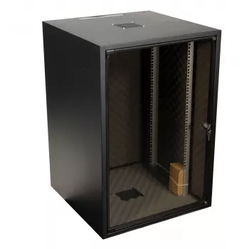 EFB Elektronik OFFICE armario de red 18U 19 inch 600x900x900 mm Jet Black RAL 9005