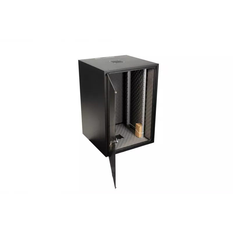EFB Elektronik OFFICE armario de red 18U 19 inch 600x900x900 mm Jet Black RAL 9005