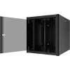 Caja de pared EFB Elektronik 19 inch 12U, profundidad 800 mm, premontada, RAL 9005 (691912TS.80)