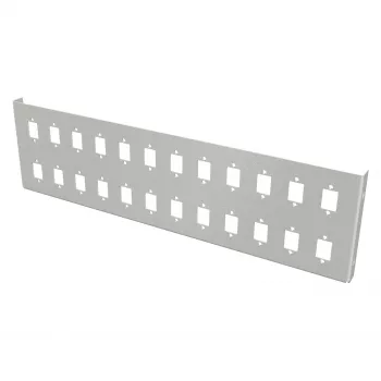 Placa de distribución EFB Elektronik 24 SC simplex para mini distribuidor de pared 53605.1V2