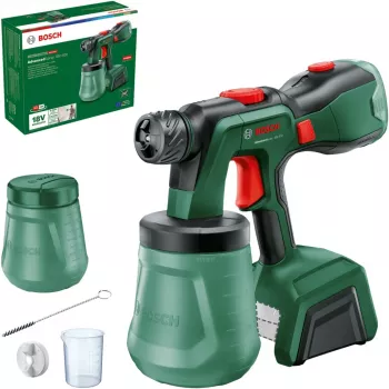Pistola de pintura a batería Bosch AdvancedSpray 18V-500 (unidad básica, verde, POWER FOR ALL ALLIANCE)