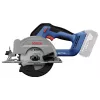 Sierra circular de mano a batería BOSCH Professional GKS 18V-51 Solo, 18V, azul/negro, hoja de sierra Ø 140 mm, sin batería ni cargador, en L-BOXX