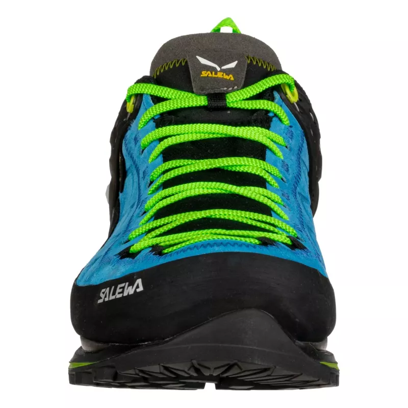 Zapatos de trekking Salewa Mountain Trainer 2 GTX - Azul/verde neón, talla 46
