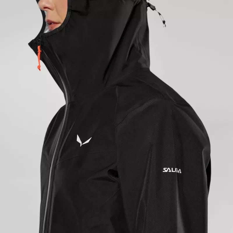 Chaqueta SALEWA Puez GTX 3L EPE mujer Black Out 38 (M)