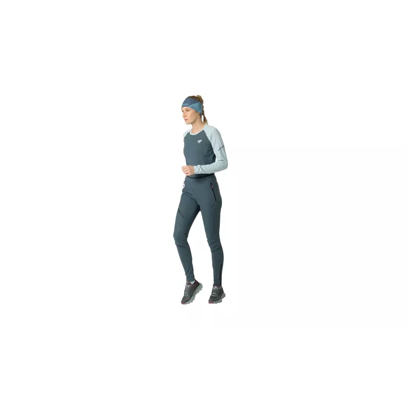 Pantalón de running híbrido Alpine Dynafit para mujer SALEWA - Cinder, talla XS