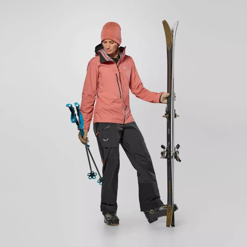 Chaqueta Salewa Sella 3L PTX mujer - Desert Pink XS