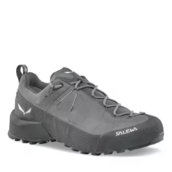 Salewa Wildfire Leather 2 GTX Zapatillas de aproximación - Quiet Shade/Black, talla 46,5