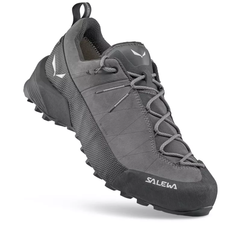 Salewa Wildfire Leather 2 GTX Zapatillas de aproximación - Quiet Shade/Black, talla 46,5