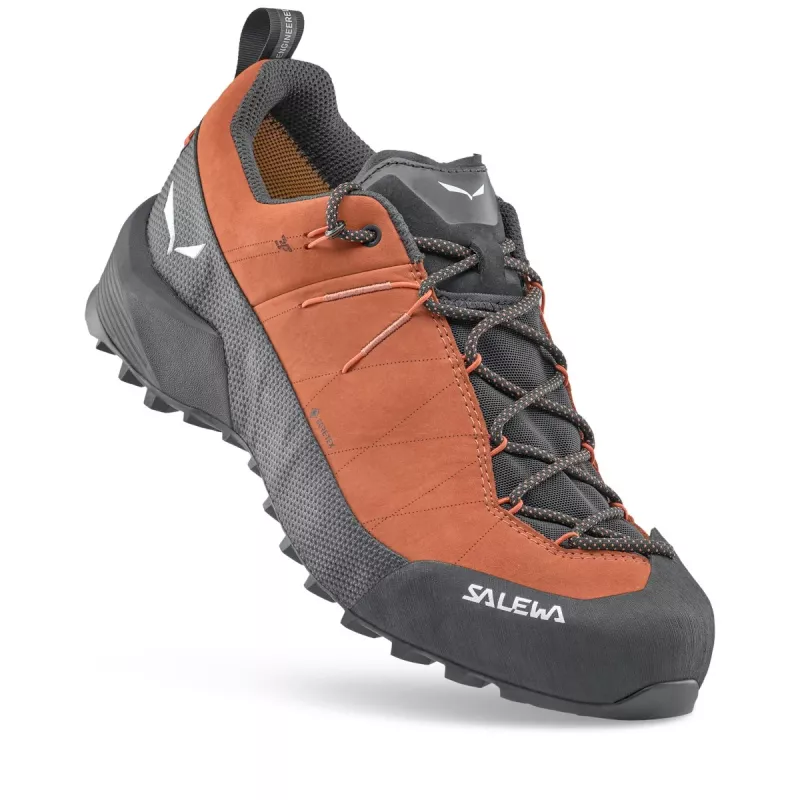 Salewa Wildfire Leather 2 GTX Zapatillas de senderismo y aproximación - Bombay Brown/Black, EU 41