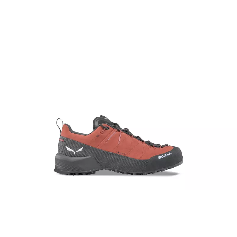 Salewa Wildfire Leather 2 GTX Zapatillas de aproximación para mujer - Etruskisch Rot/Schwarz, talla 36