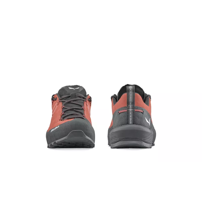 Salewa Wildfire Leather 2 GTX Zapatillas de aproximación para mujer - Etruskisch Rot/Schwarz, talla 36