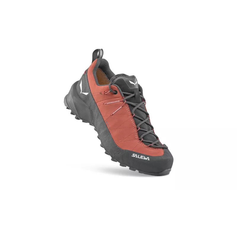Salewa Wildfire Leather 2 GTX Zapatillas de aproximación para mujer - Etruskisch Rot/Schwarz, talla 36