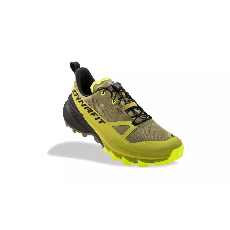 Dynafit Traverse 2 GTX zapatillas de trail running - Golden Lime/Military Green, talla 45