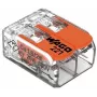 WAGO 221-412 conector compacto 2 conductores 0,2-4 mm² transparente (100 uds.)