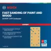 Bosch Expert C470 Hoja de lijar, 115 x 230 mm, grano K240 (pack de 50, para lijadora orbital)