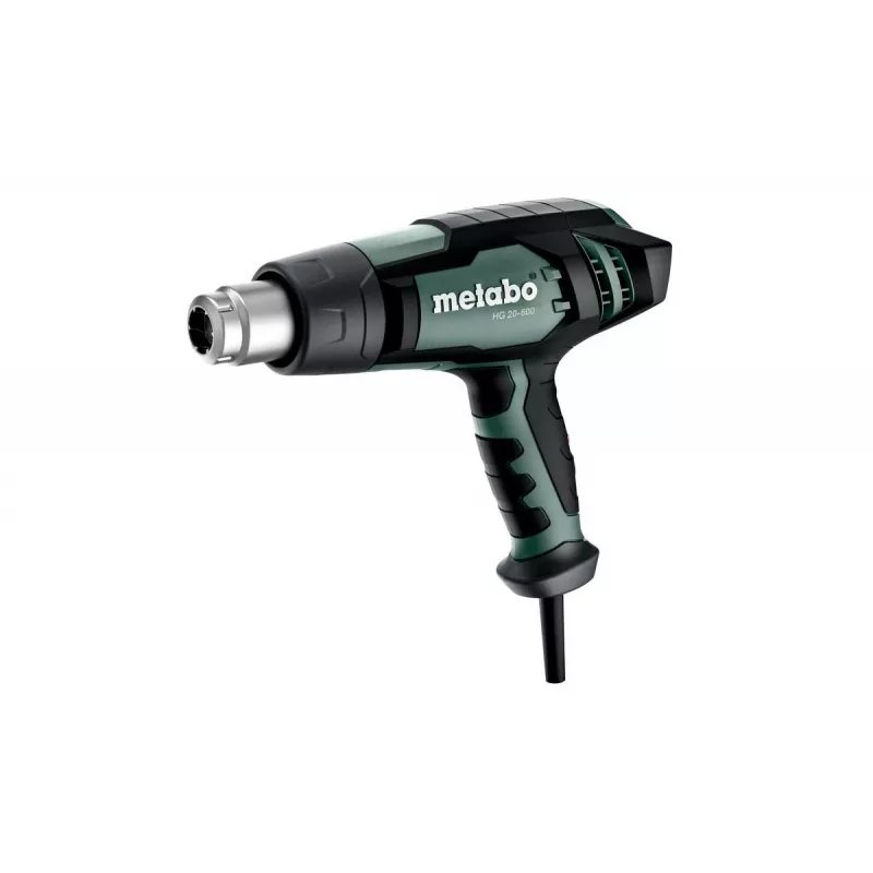 Metabo HG 20-600 Pistola de aire caliente 2000 W 500 l/min Negro, Verde
