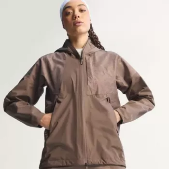 adidas TERREX Xperior 2.5L Hybrid Primeknit Climaproof Jacket - Trace Brown - talla L
