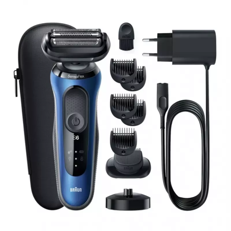 Braun Series 6 61-B4500cs afeitadora de lámina azul