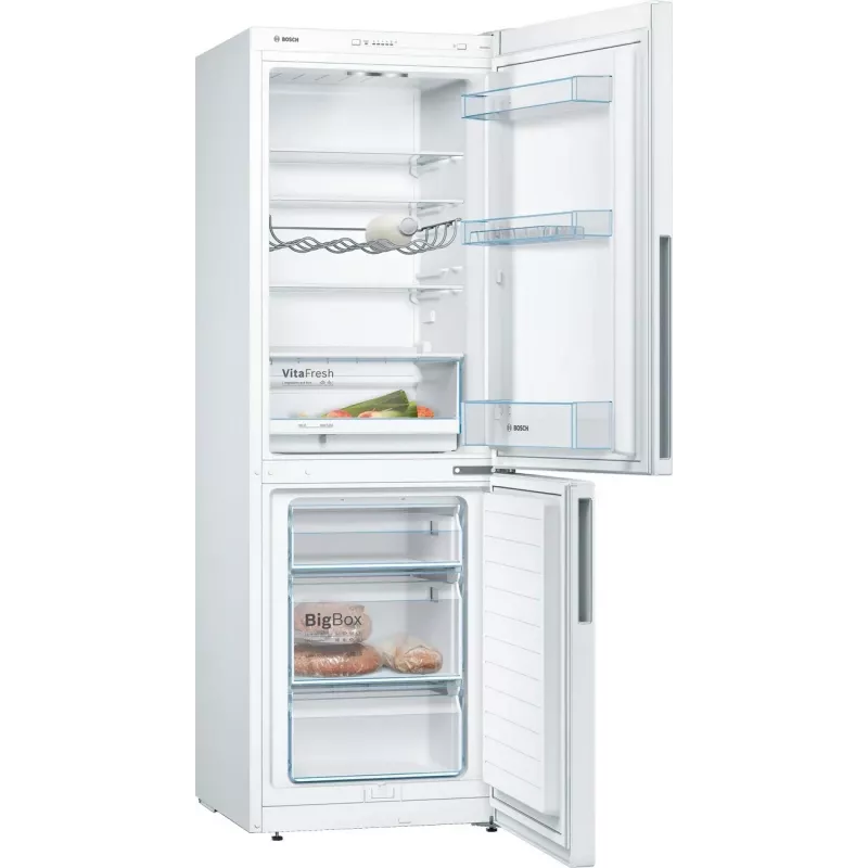 Bosch KGV33VWEA Frigorífico-congelador de pie, 288 L, blanco, clase energética E