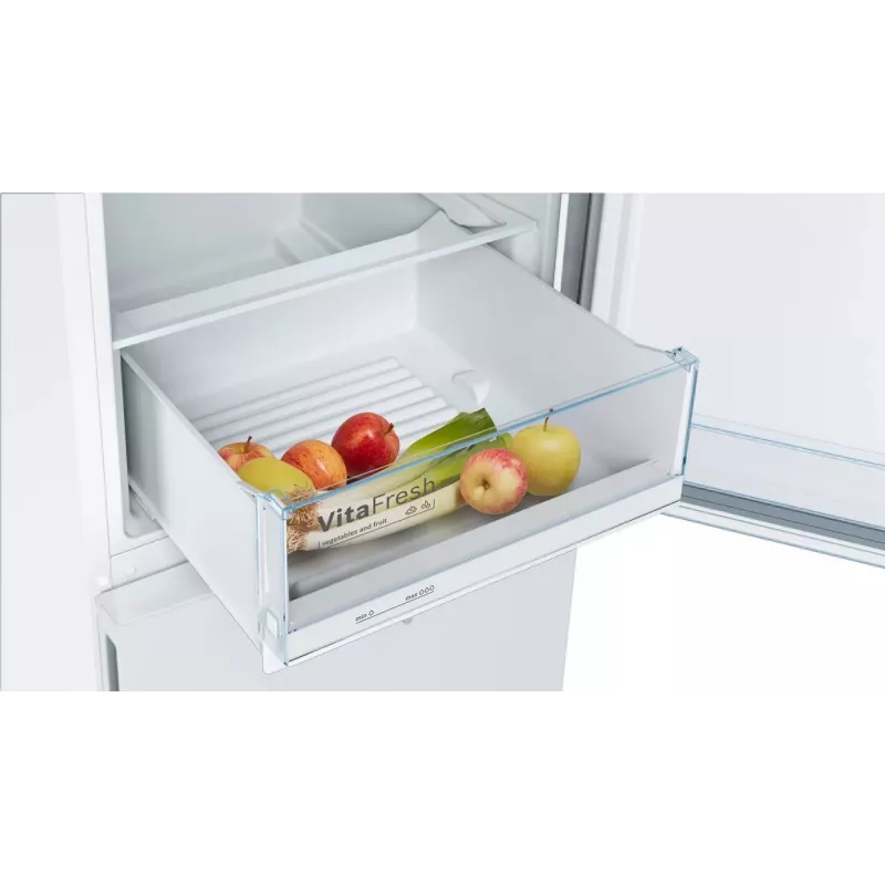 Bosch KGV33VWEA Frigorífico-congelador de pie, 288 L, blanco, clase energética E