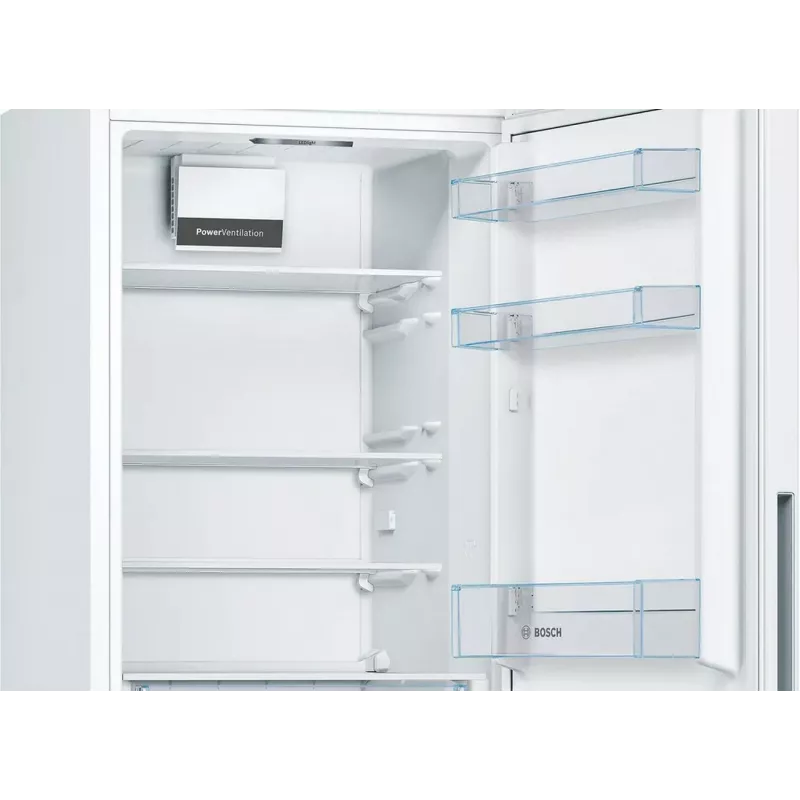 Bosch KGV362WEAS Frigorífico-congelador, blanco, 308 L de capacidad total, clase energética E