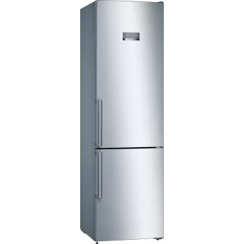 Bosch KGN397LEQ Frigorífico-congelador de pie con NoFrost, VitaFresh, 363 l, acabado inox, clase de eficiencia energética E