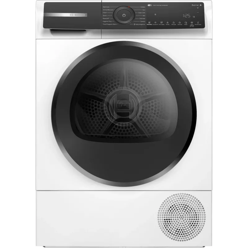 Bosch WQH245B9SN Secadora con bomba de calor, 9 kg, A+++, blanca